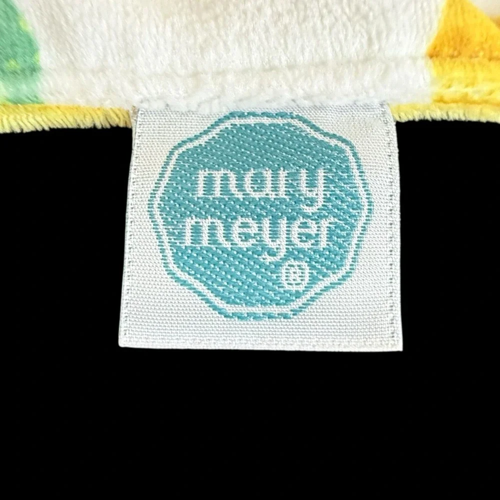Mary Meyer Sweet Pear Fruit Soothie Lovey Security Blanket‎ 10 x 10 Yellow Lovie